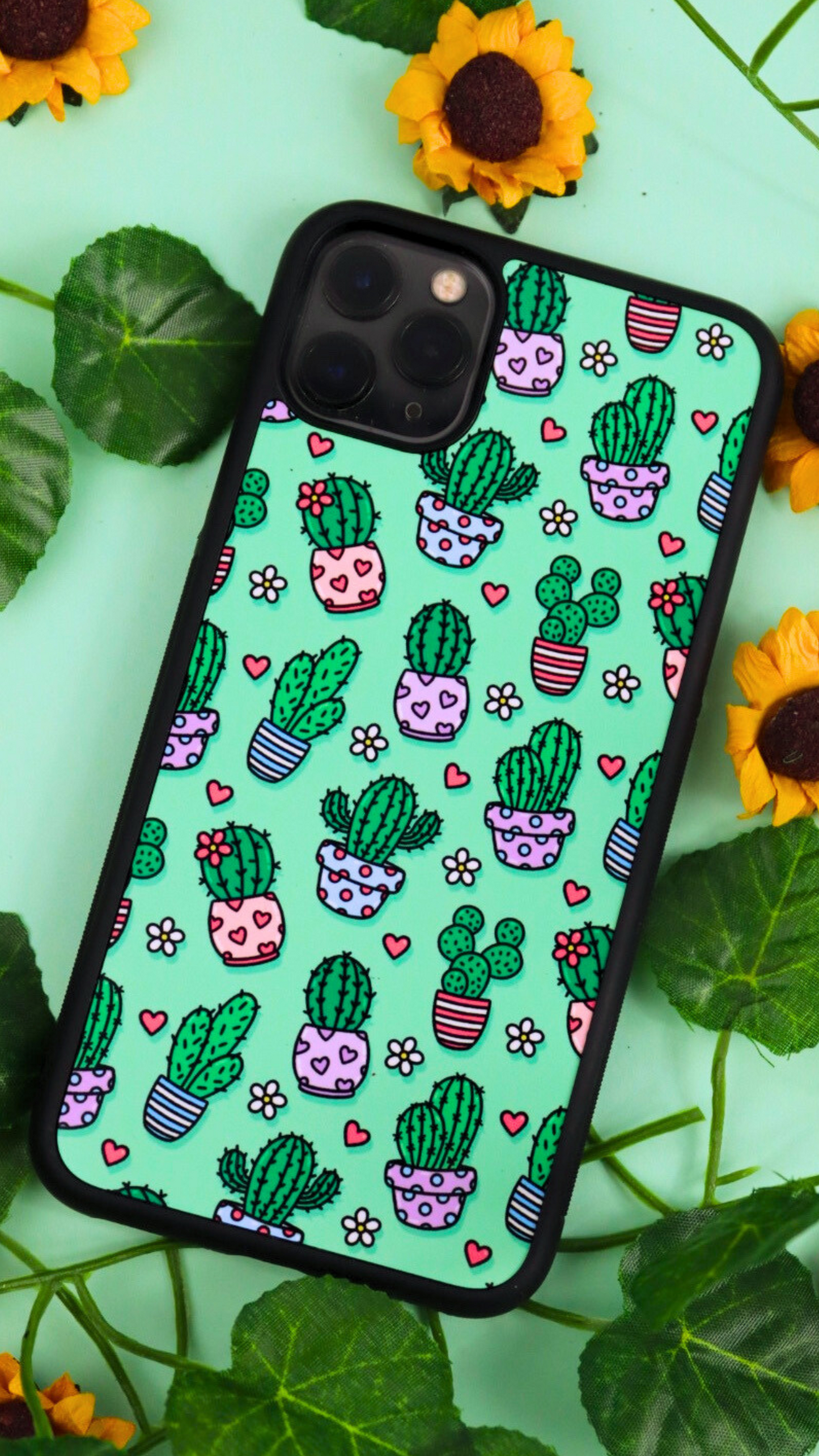 Funda Móvil-Cactus