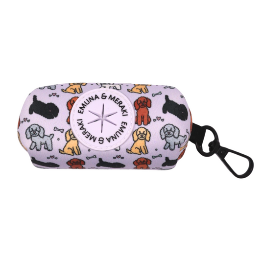 Porta bolsas Poodle Club